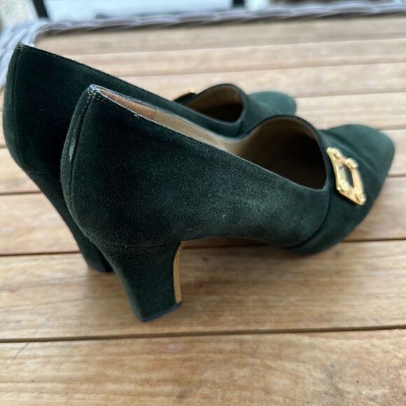 St. John’s Suede Heeled Shoes 6.5 - Picture 3 of 10
